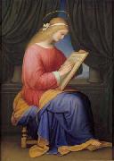 Marie Ellenrieder Mary Writing the Magnificat oil